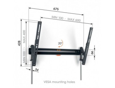 drzak-tv-vogels-tvm-3613